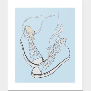 Transparent Converse Posters and Art